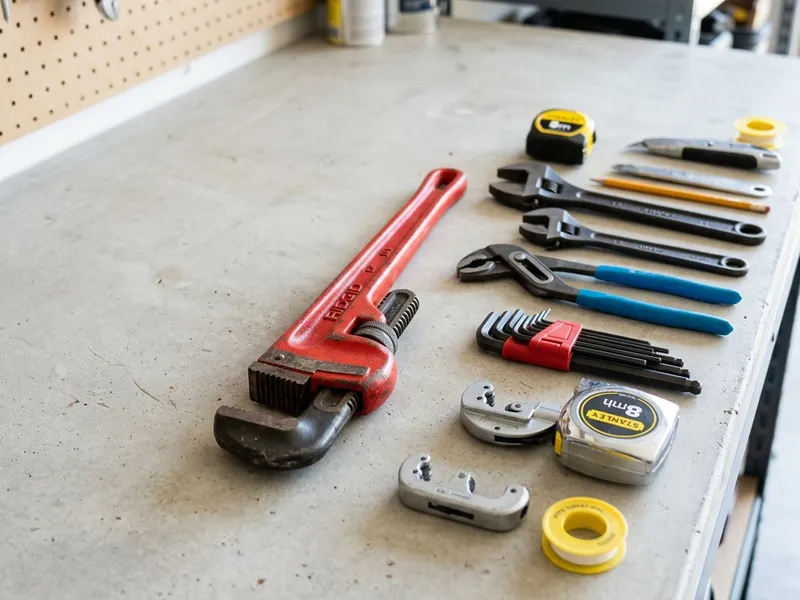 Professional plumbers in Surf City, NC equipped with top-tier tools for residential and commercial plumbing services.
